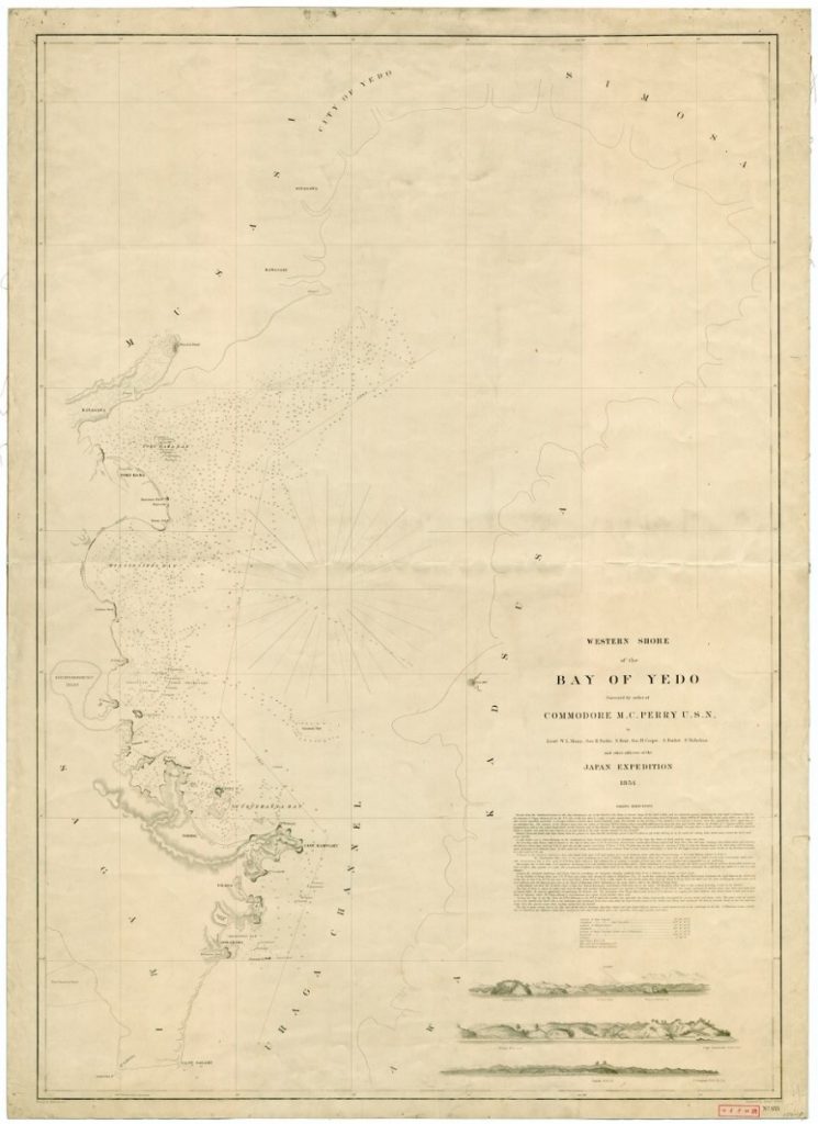 「BAY OF EDO（1854）」＜※画像提供・海上保安庁＞